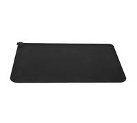 Food Grade Silicone Placemat Durable Non Slip Pet Feeding Mat for Cats Dogs Easy Clean Dish Mat for Pets Kitchen Dining (Black)