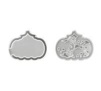 Food Grade Silicone Pumpkin Carving Mold Hollow Out Craft Set for Halloween Lamp and Home Decoration Halloween Home Decoration Silicone Mold