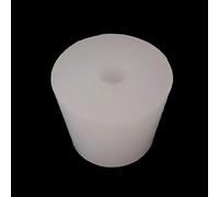 Food Grade Silicone Rubber Stopper, Silicone Plug With Hole for Airlock Valve Bubbler Brew Wine 3# -11# for choose 2pcs/lot(Size 8 with hole)