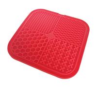 Food Grade Silicone Slow Feed Licking Mat Pet Non Slip Suction Base Easy Cleaning Design Digestive Helper