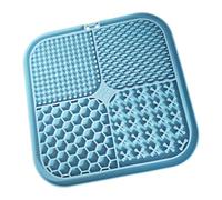 Food Grade Silicone Slow Feed Licking Mats For Pet Nonslip Suction Base Easy Cleaning Design Digestion Helper Textured Pet Food Dispensing Mats
