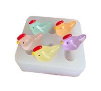 Food Grade Silicone Small Chicken Mold Crafting Suitable for Baking Chocolate Soap Making Small Chicken Silicone Mold