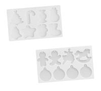 Food Grade Silicone Snowman Carousel Mold Christmas Holiday Baking Chocolate Candy Craft Chocolate Snowman Holiday Baking Rocking Horse