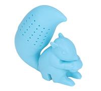 Food Grade Silicone Squirrel Shape Tea Strainer, Cute Tea Infuser Filter, Safe Non Material - Heat, Easy to Clean, Ideal Gift for Tea Lovers (Blue)