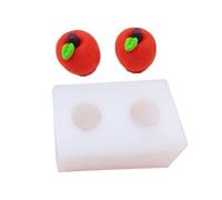 Food Grade Silicone Tiny Fruit Molds for Baking with Balimbing Lemon Muskmelon Grape Designs Not Stick Recyclable Tiny Fruit Elastomer Molds