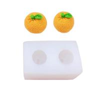 Food Grade Silicone Tiny Fruit Molds for Baking with Balimbing Lemon Muskmelon Grape Designs Not Stick Recyclable Grape Muskmelon Silicone Molds