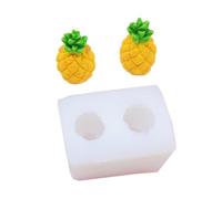 Food Grade Silicone Tiny Fruit Molds for Baking with Balimbing Lemon Muskmelon Grape Designs Not Stick Recyclable Balimbing Lemon Muskmelon Grape Cast