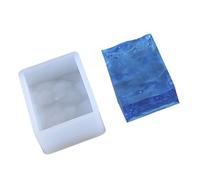 Food Grade Silicone Water Ripples Mold for Cake Jelly Chocolate Baking Decoration Practical Jewelry Making Tool Flexible Silicone Water Pattern Shaped Pendant Mold