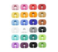 Food Grade Silicone Wine Bottle Covers - Distinctive Logo Sticker Identifier for Functional and Fashionable Marking on Red Wine Glassware - Stylish Silicone Pendant for Every (White, 9X13X1cm)