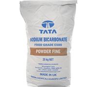 Food Grade Sodium Bicarbonate Powder 25kg Bag Multi-Purpose for Baking Soda, Raising Agents, Cleaning, Bath Bombs, Made in Britain Soda Bicarb by Pure Source Nutrition