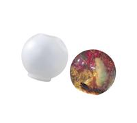 Food Grade Sphere Mold Ideal for Jewelry Resin Casting Soap Creative Works Flexible Silicone Mold