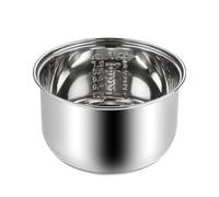 Food Grade Stainless Steel Rice Cooker Inner Pot, Compatible for Zojirushi NS-WAC18 Replacement Inner Bowl