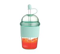 Food Grade Straw Cup, 520ml Leakproof Drinking Tumbler