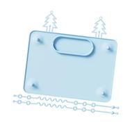 Food-Grade Suction Plate for Babies Dishwasher-Safe Baby Feeding Mat with Lanyard for Secure Highchair & Travel Use Interactive Baby Food Tray with Suction