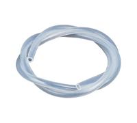 Food Grade Transparent Silicone Rubber Hose, 1M Length ID3 4 5 6 7 8 9 10mm OD Flexible Silicone Tube Clear Soft(OD 10 x ID 6mm)
