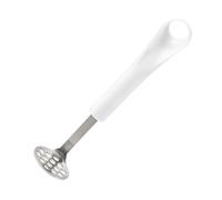 - Food Grinder Gadget Manual Potato Masher Tool Household Food Grinder Meat Grinder Tool with Large Round Press Plate for Bananas Potatoes Vegetables