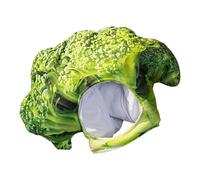 Food Hat Halloween Cartoon Funny Broccoli Plush Headwear