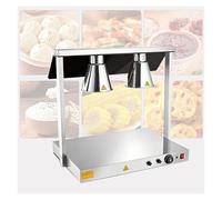 Food Heat Lamp with Infrared Bulb, Stainless Steel Buffet Food Warmer | Available in single to four-head setups with silver, gold, or copper finishes to match your counter