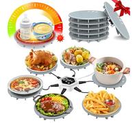 Food Heating Mat - Fast Heating Silicone Electric Heating Tray with 3 Level Temperature, Heat Pad for Buffet Hot Dishes