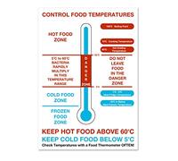 Food Hygiene and Safety Self Adhesive Vinyl Poster - 300mm x 200mm - Kitchen Health and Safety - What you need to know - Food safety catering sign