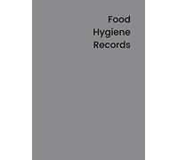 Food Hygiene Record Book: Food Records for Small Food Businesses