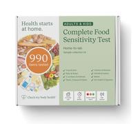Food Intolerance Test Kit for Adults & Kids - 990 Items - Hair Sample