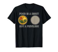 Food is A Right Not A Privilege Human Rights Awareness T-Shirt