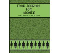 FOOD JOURNAL FOR WOMEN: 90 Day daily eating, weight and body changes tracker while using GLP-1