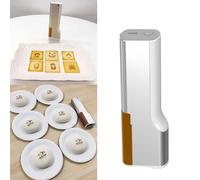 Food Machine Handheld Food Printer for Cake, Bread, Cookies - Portable Edible Inkjet Printer for Coffee, DIY Decoration - Latte Art Printer