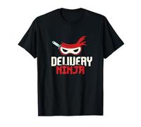 Food Mailman | Mail Delivery Ninja | Delivery Driver T-Shirt