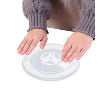 Food, Microwave Splash Guard | Folding Splatter Guard Dish Plate Lid - Dishwasher Safe Splash Guard for Cold Preserving