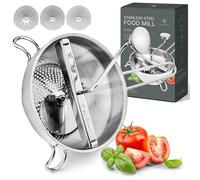 Food Mill Stainless Steel with 3 Grindi