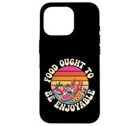 Food Ought To Be Enjoyable Foodie Eat Pleasure - Case for iPhone 16 Pro