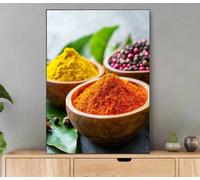 Food Paint by Numbers for Adults with Frame 20x30cm Adult Paint by Numbers Landscape Oil Painting DIY Art Craft Kit with Brushes and Acrylic Pigment for Home Bedroom Wall Decor, Gifts Women Ly2-4082