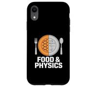 Food Physics Molecular Gastronomy Chemistry Plate Case for iPhone XR