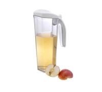 Food Pitcher In Tritan With Abs Lid White Color With Valve In L