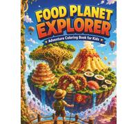Food Planet Explorer (Fantasy Worlds Coloring Collection)