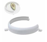 Food Plate Clip-On Guard, Reusable Scooping Food Spill Prevention Eating Aid for Elderly, Parkinson Patients, Bedridden, Disabled