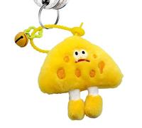 Food Plush,Bell-Adorned Funny Keychains Keychain Plush Food - Cute Food Chain Toys, Exquisite Funny Pendants For Keys, Mobile Phones, Children,