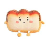 Food Plush Pillow - Toast Plush Cute Stuffed Toast Sofa Pillow, Bread, Small Cute Stuffed Sofa For Birthday