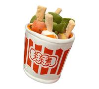 Food Plush Toy,Food Plush Toys,Spicy Hot Pot Plush Toy with Oden Design | Fast Soft Plush Toy, Hot Dog Toy, Realistic Artificial Toy for Women and ho