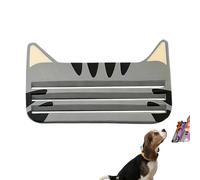 Food Press for Cats, Compact 3D Printing Treat Extruder for Pets, Cat Snack Scraper, for Cat Puppies at Home and on the Go Outdoors