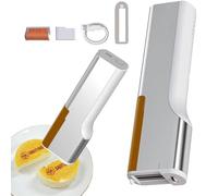 Food Printer Coffee Printer Machine in Black - Portable Handheld Edible Printer with APP Control for Bread and Coffee Lovers, Fast Clear Output - Safe To Eat