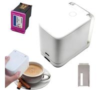 Food Printer, Handheld Mini Inkjet Printer for Edible Printing, Portable Food-Grade PrintPen with USB Cable for Baking, Coffee, and Cooking