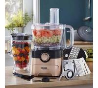 Food Processor Blender Chopper Grater 3.5L Compact 1000W Cooks Professional Rose Gold One Size