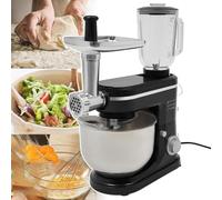 Food Processor 1500W with Blender and Meat Grinder - Multifunctional Stand Mixer for Juicing, Blending, Cooking, Pasta Making, and Vegetable Mixing