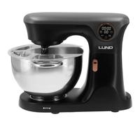 Food Processor 2000 W, 6L Stainless Steel Bowl, Planetary Mixer, Dough Kneading Machine, Timer, Versatile Kitchen Appliance for Professional and Hobby Chefs