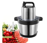Food Processor, 5L Kitchen Meat Mixer, Mini Vegetable Chopper, Food Grinder with Stainless Steel Bowl - Chopper for Meat, Vegetables, Fruits, Nuts