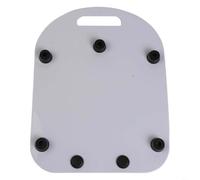 Food Processor Base for Thermomix for tm5 for tm6 - ABS Underlay Board - Noise Reducing Mat and Scratch Protection - Cooking Assistance Tool 36x28cm(White)