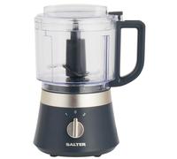 Food Processor Blender Mini Chopper Juicer Whip Compact Salter Marino Blue Grey